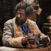 Forest Whitaker Jingle Jangle Shearling Coat