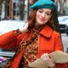 Lexi Modern Love Orange Wool Coat