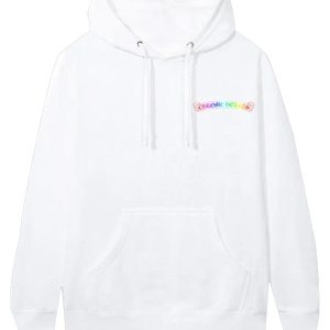 Chrome Hearts Peace N Love Hoodie White
