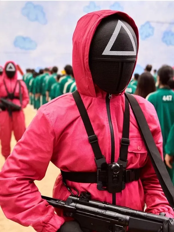 2021 Squid Game Guard Jumpsuit