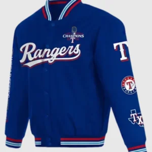2023 World Series Texas Rangers Champions Jacket