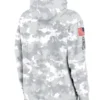 2024 Atlanta Falcons Arctic Camo Salute to Service Hoodie