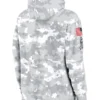 2024 Denver Broncos Arctic Camo Salute to Service Hoodie