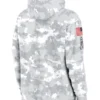 2024 Las Vegas Raiders Arctic Camo Salute to Service Hoodie