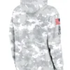 2024 Seattle Seahawks Arctic Camo Salute to Service Clue Grey Hoodie