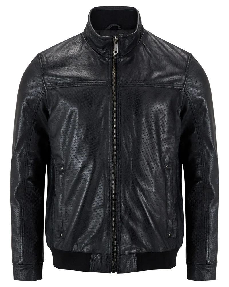 Mens Bugatti Leather Jacket