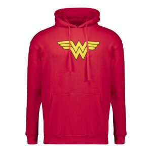 Wonder Woman Logo Red Hoodie