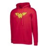 Wonder Woman Logo Red Hoodie - Image 2