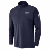 Denver Nuggets Black Coaches Half-Zip Jacket