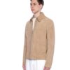 Mens Beige Suede Jacket - Image 2
