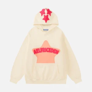 Aelfric Eden Vintage Embroidery Star Hoodie