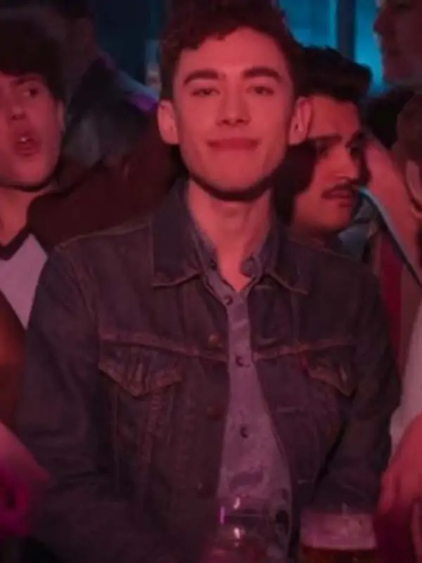 It's A Sin Olly Alexander Denim Jacket - Image 2