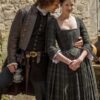 Outlander Ladies Jamie Fraser Leather Jacket