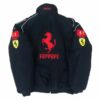 Black F1 Ferrari Bomber Jacket - Image 2