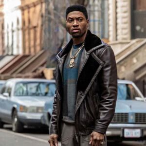 London Brown Power Book III Leather Jacket
