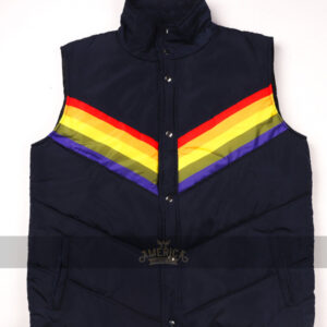 Ashton Kutcher That 70s Puffer Vest