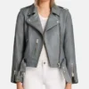 The Rookie Nyla Harper Motorcycle Leather Jacket