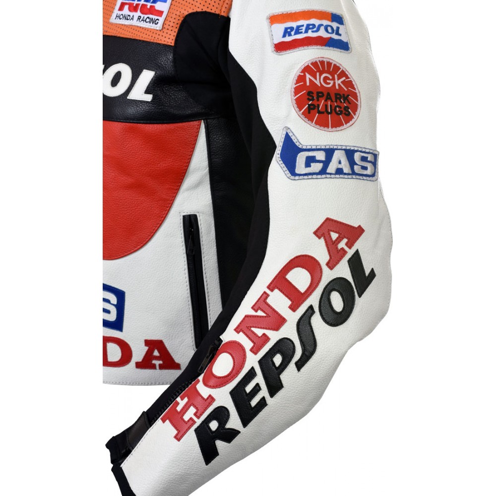 Honda Repsol Biker Leather Jacket
