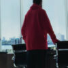 Hustle Stanley Beren Red Hoodie