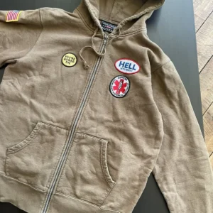 Supreme Hysteric Glamour Fuck Hand Skeleton Hoodie