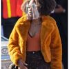 They Cloned Tyrone Teyonah Parris Shearling Jacket