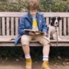 Good Omens Adam Young Blue Jacket - Image 2