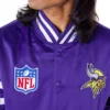 Vikings Purple Bomber Jacket