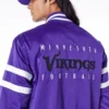 Vikings Purple Bomber Jacket