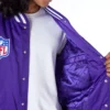 Vikings Purple Bomber Jacket
