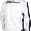 Fast and Furious 7 Vin Diesel White Leather Jacket