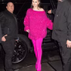 Selena Gomez Pink Sweater