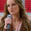 Miss Jenn High School Musical Brown Biker Leather Jacket - Image 2