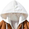 Men's Colorblock Suede Varsity Jacket - Image 3