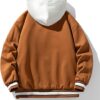 Men's Colorblock Suede Varsity Jacket