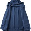 Mens Winter Zip Up Hoodie - Image 9
