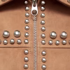 Women's Studded Suede Leather Jacket - Image 5