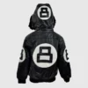 8 Ball Bomber Style Leather Jacket
