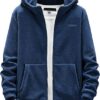 Mens Winter Zip Up Hoodie