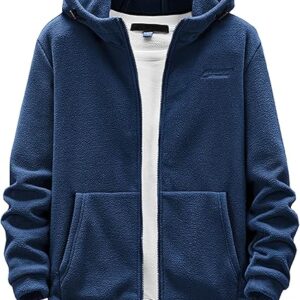 Mens Winter Zip Up Hoodie