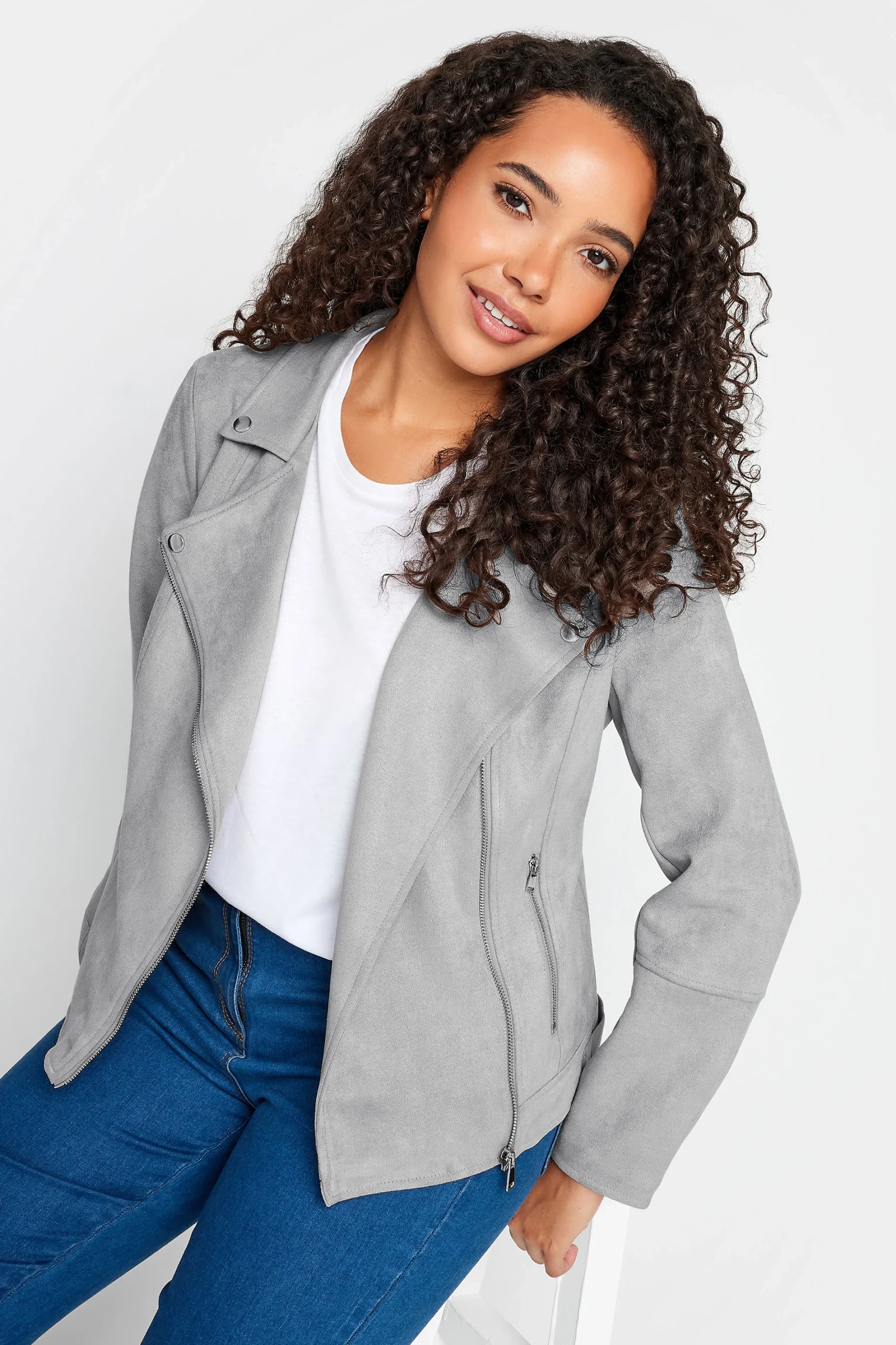 Ladies Suede Leather Jackets - Image 5