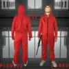 Money Heist La Casa De Papel Dali Red Costume