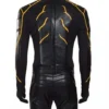 Black Racer The Flash Leather Jacket - Image 4