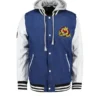 90S Xxxtentacion Winnie The Pooh Varsity Denim Jacket