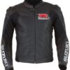 GSX-R Black Leather Jacket