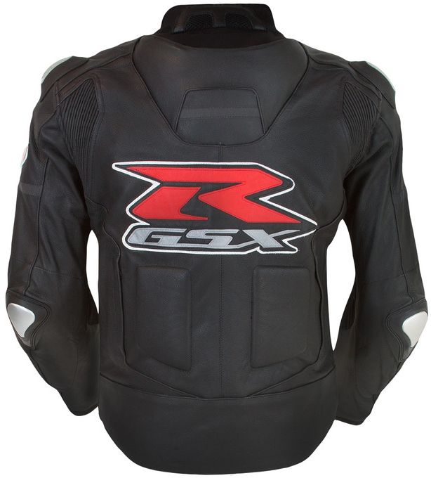 GSX-R Black Leather Jacket