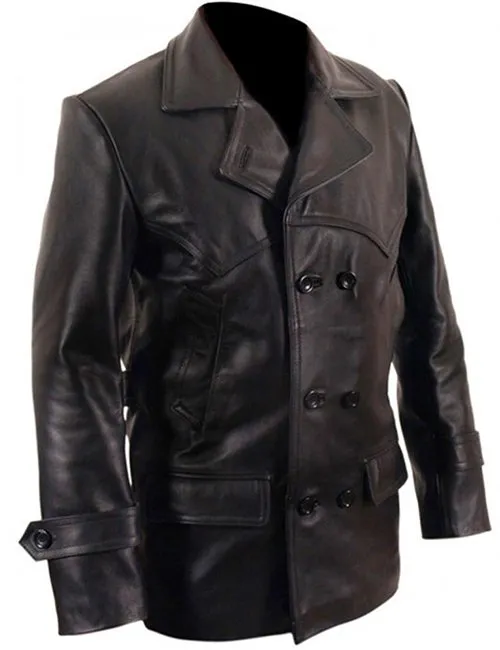 Ninth Doctor Christopher Eccleston Black Jacket - Image 2