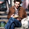 A Complete Unknown Timoth'e Chalamet Brown Jacket - Image 3