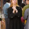 A Complete Unknown Elle Fanning Black Coat