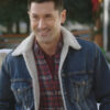 A Cozy Christmas Inn Andy Holliday Denim Jacket