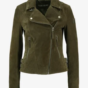 Women's Suede Moto Jacket